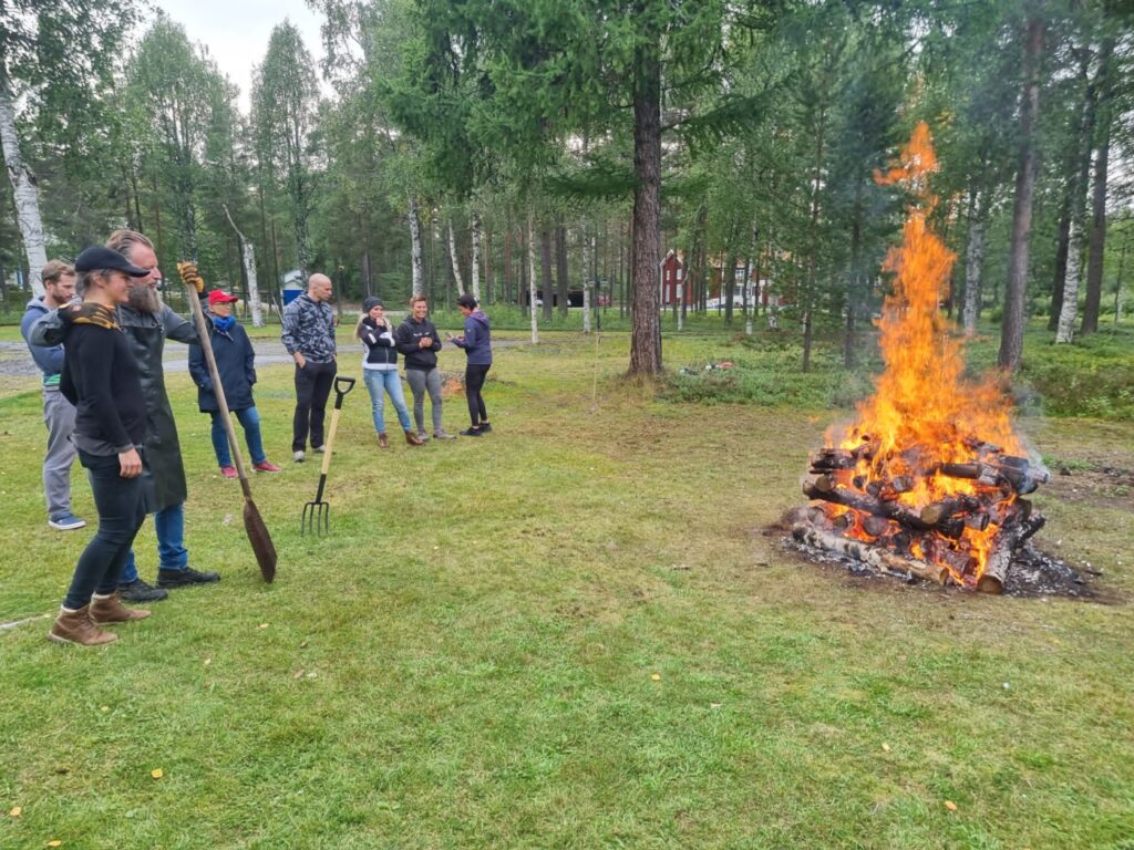 Preparing for the life changing experience of a firewalk