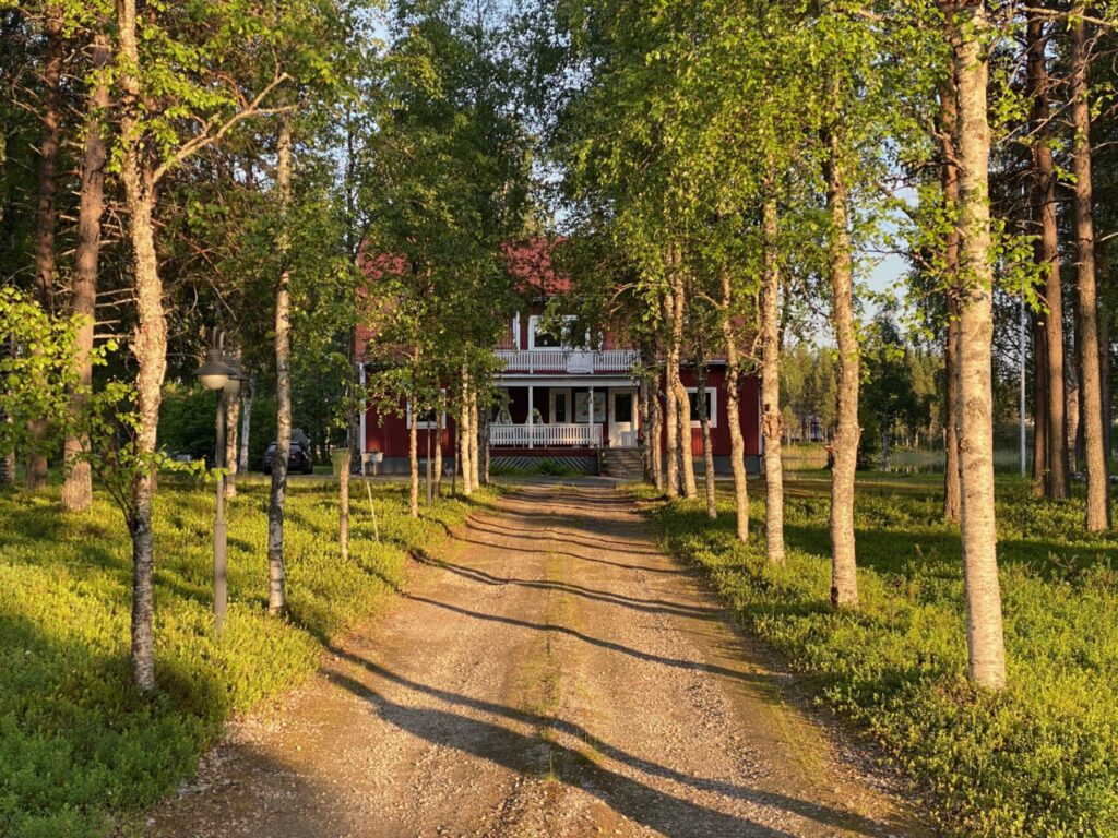 Der Engelshof in Schwedisch Lappland